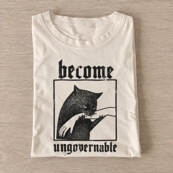 Become ungovernable black cat t shirt sand20ungovernable cat.webp