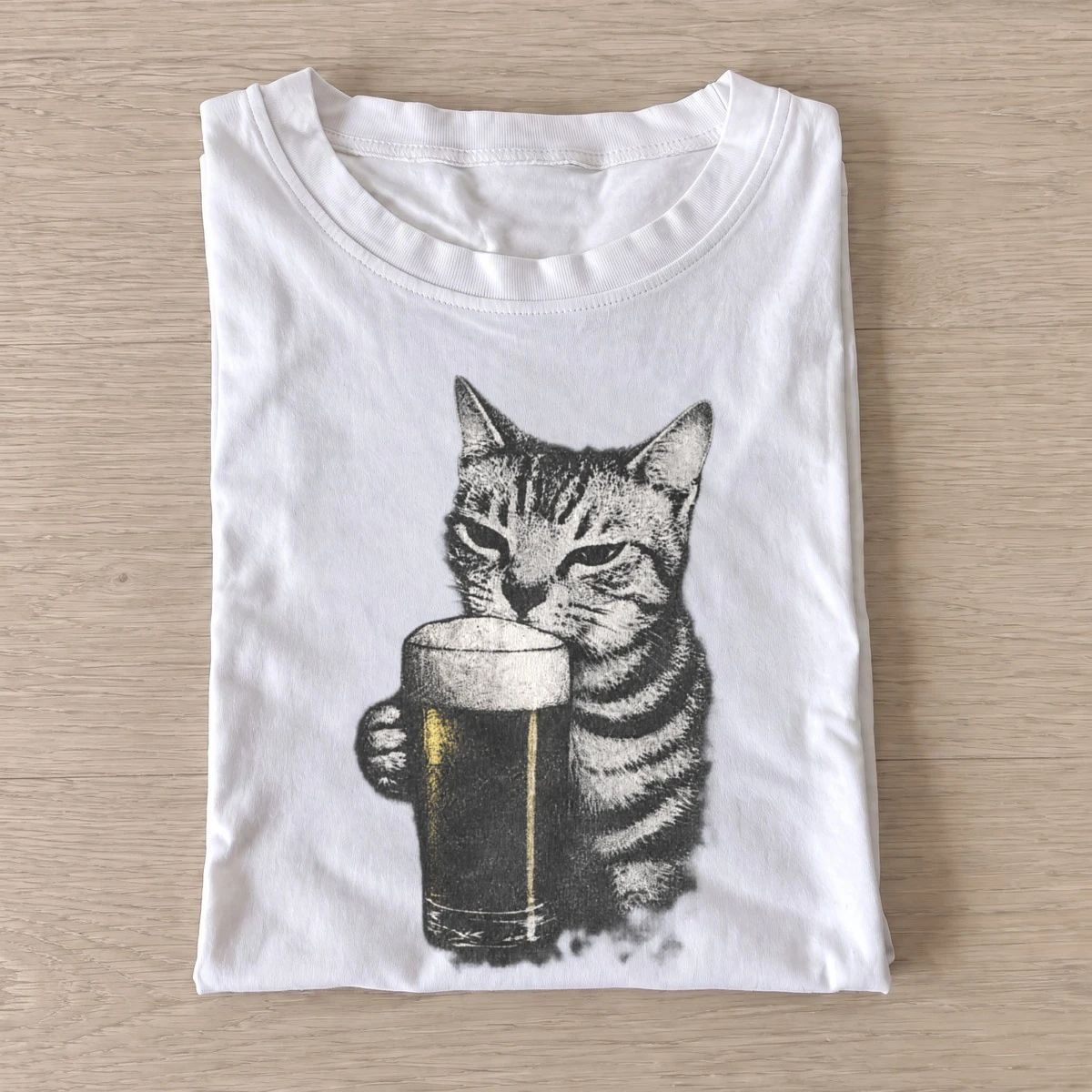 Beer loving kitten t shirt white20beer loving kitten.webp