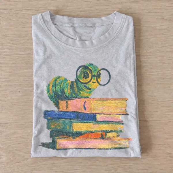 Bespectacled bookworm t shirt gray20bespectacled bookworm.webp