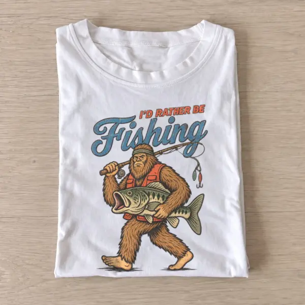 Bigfoot gone fishing t shirt white20bigfoot20gone20fishing.webp