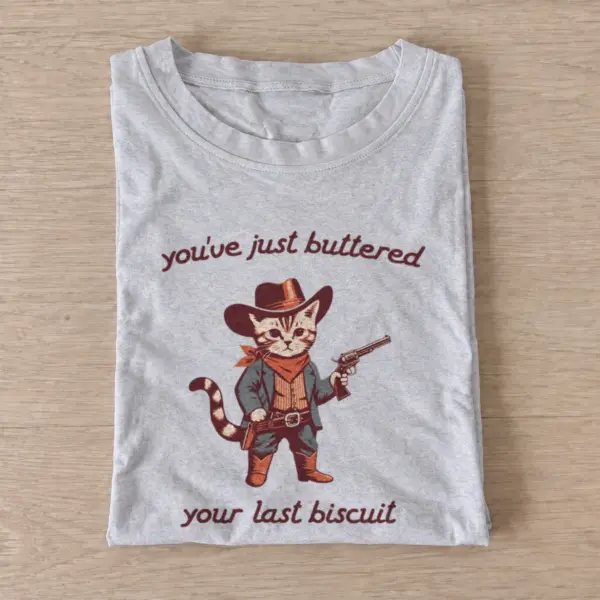 Biscuit cowboy cat t shirt gray20biscuit cowboy cat.webp