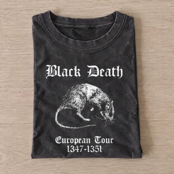 Black death tour vintage t shirt washed20black20black death tour.webp
