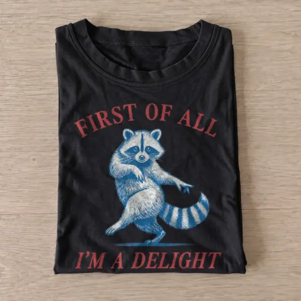 Black raccoon delight