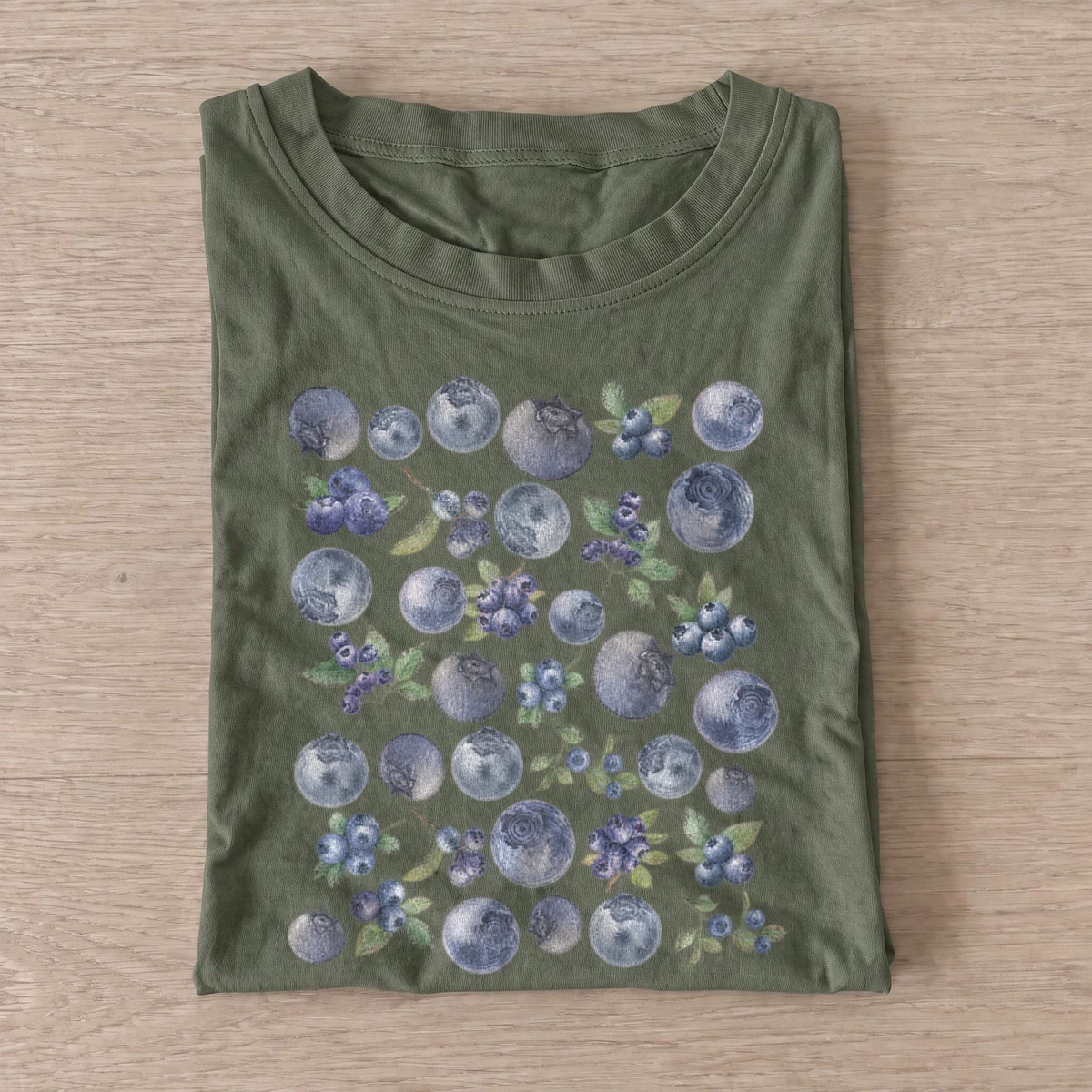 Blueberry harvest t shirt olive20blueberry harvest.webp