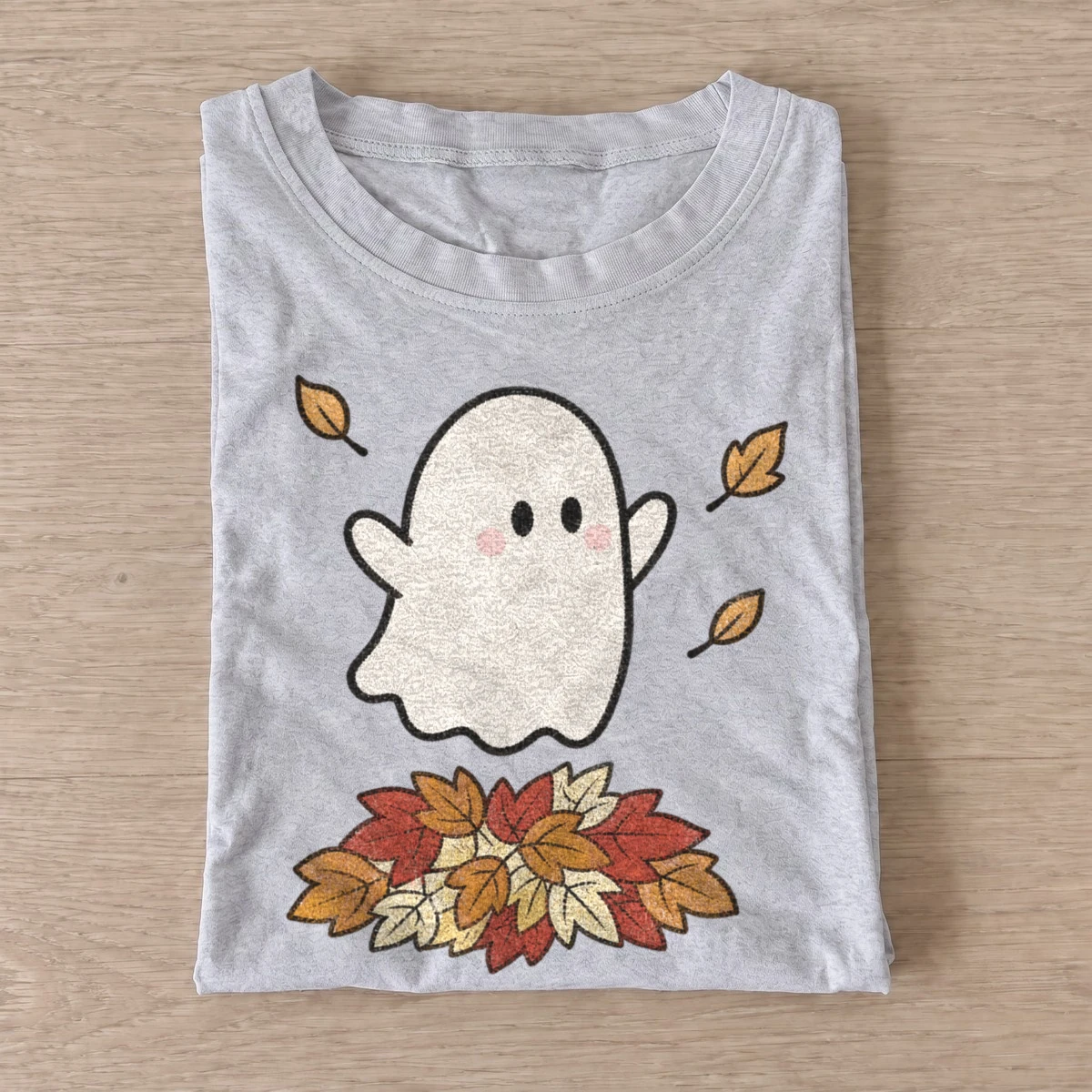 Blushing fall ghost t shirt gray20blushing fall ghost.webp