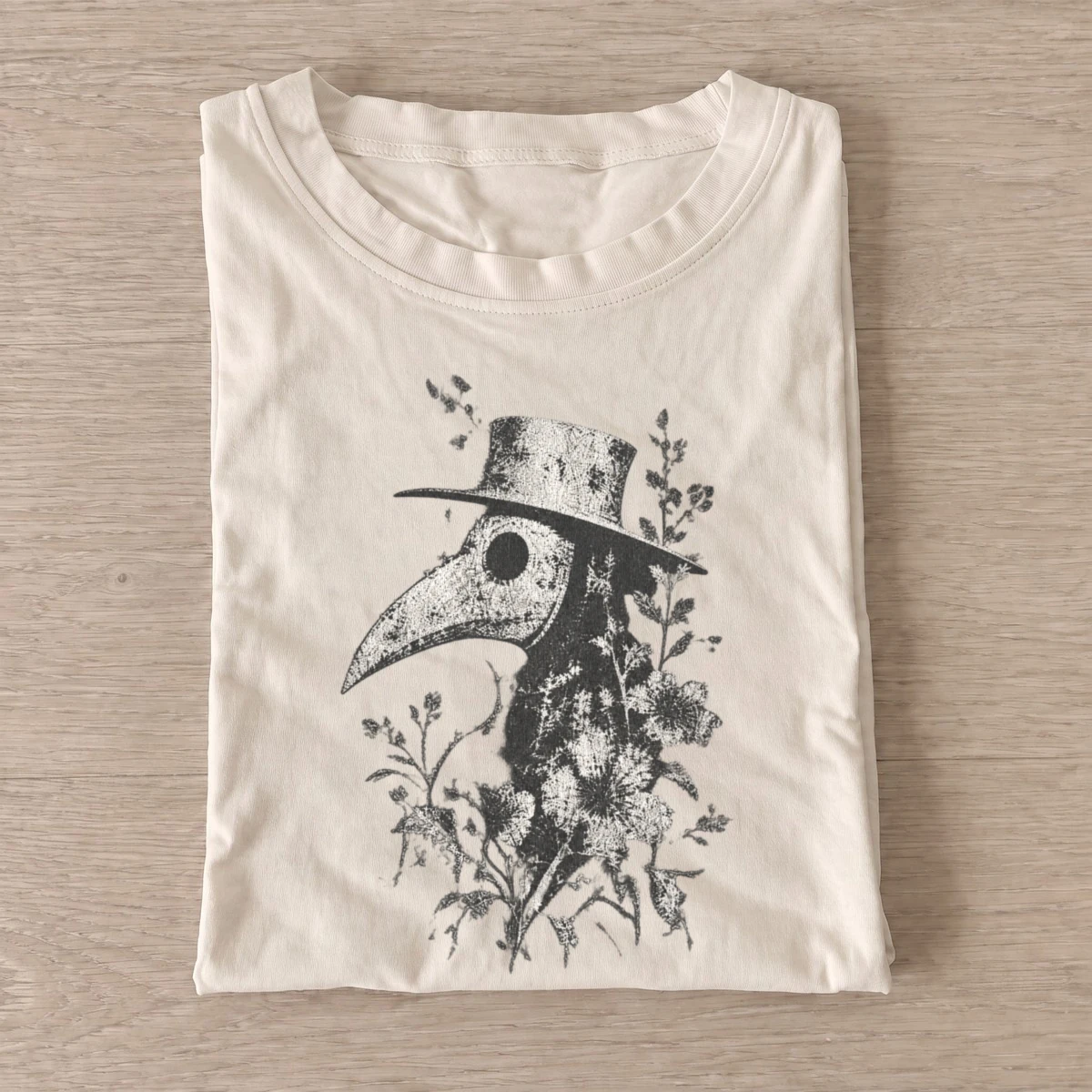 Botanical plague doctor t shirt sand20botanical plague doctor.webp