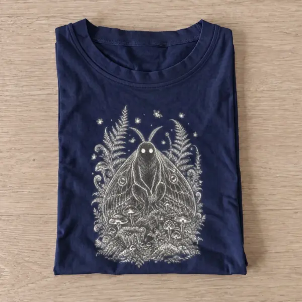 Botanical shadow ghost t shirt navy20botanical shadow ghost.webp