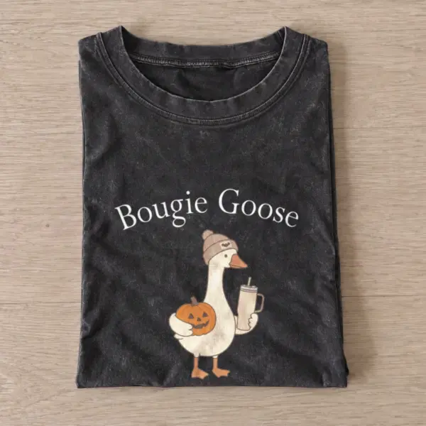 Bougie goose vintage t shirt washed20black20bougie goose.webp