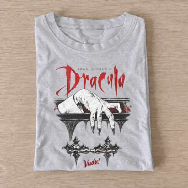 Bram stokers dracula vintage poster t shirt gray20vampire vintage poster.webp