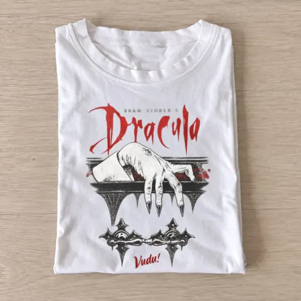 Bram stokers dracula vintage poster t shirt white20vampire vintage poster.webp