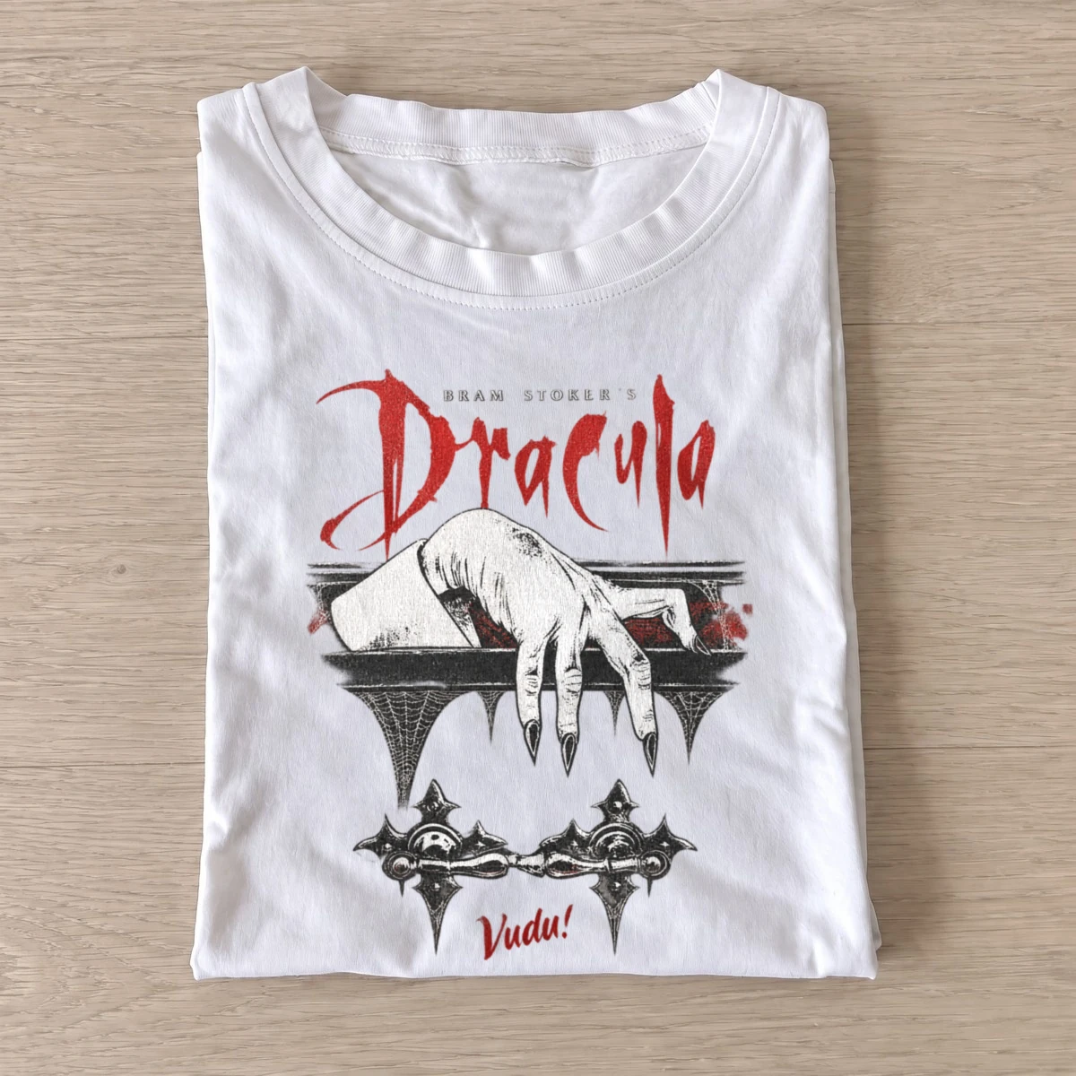 Bram stokers dracula vintage poster t shirt white20vampire vintage poster.webp
