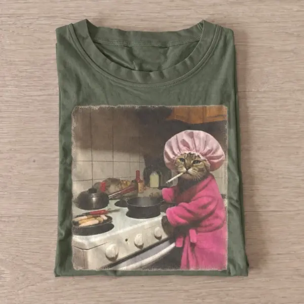 Breakfast chef cat t shirt olive20breakfast chef cat.webp