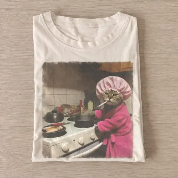Breakfast chef cat t shirt sand20breakfast chef cat.webp
