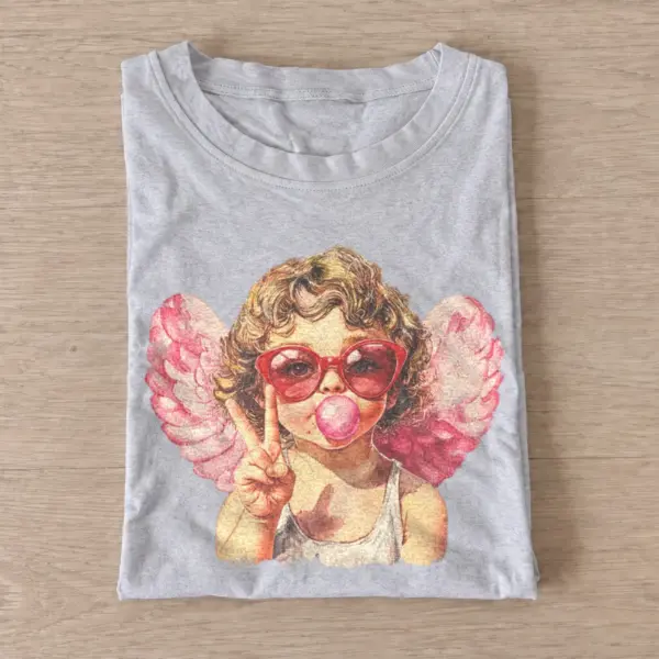 Bubblegum cherub t shirt gray20bubblegum cherub.webp