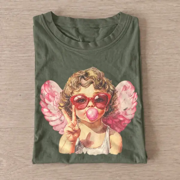 Bubblegum cherub t shirt olive20bubblegum cherub.webp