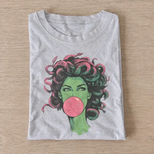 Bubblegum medusa graphic t shirt gray20bubblegum medusa.webp