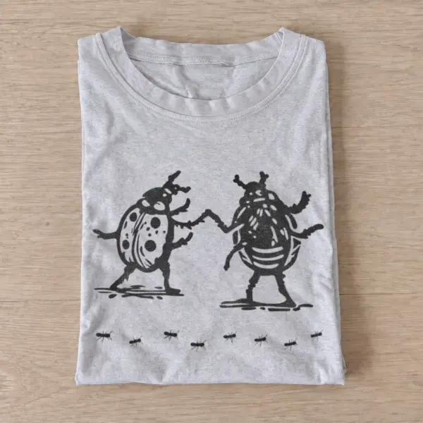 Bug friends graphic t shirt gray20bug friends.webp