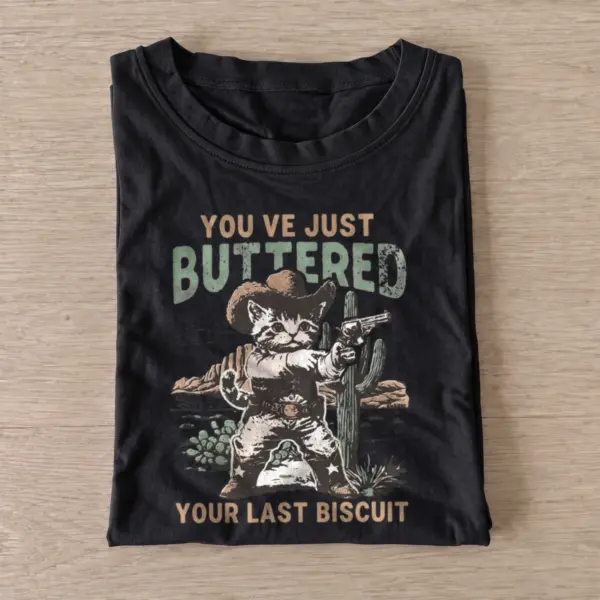 Buttered biscuit kitten t shirt black20buttered biscuit kitten.webp