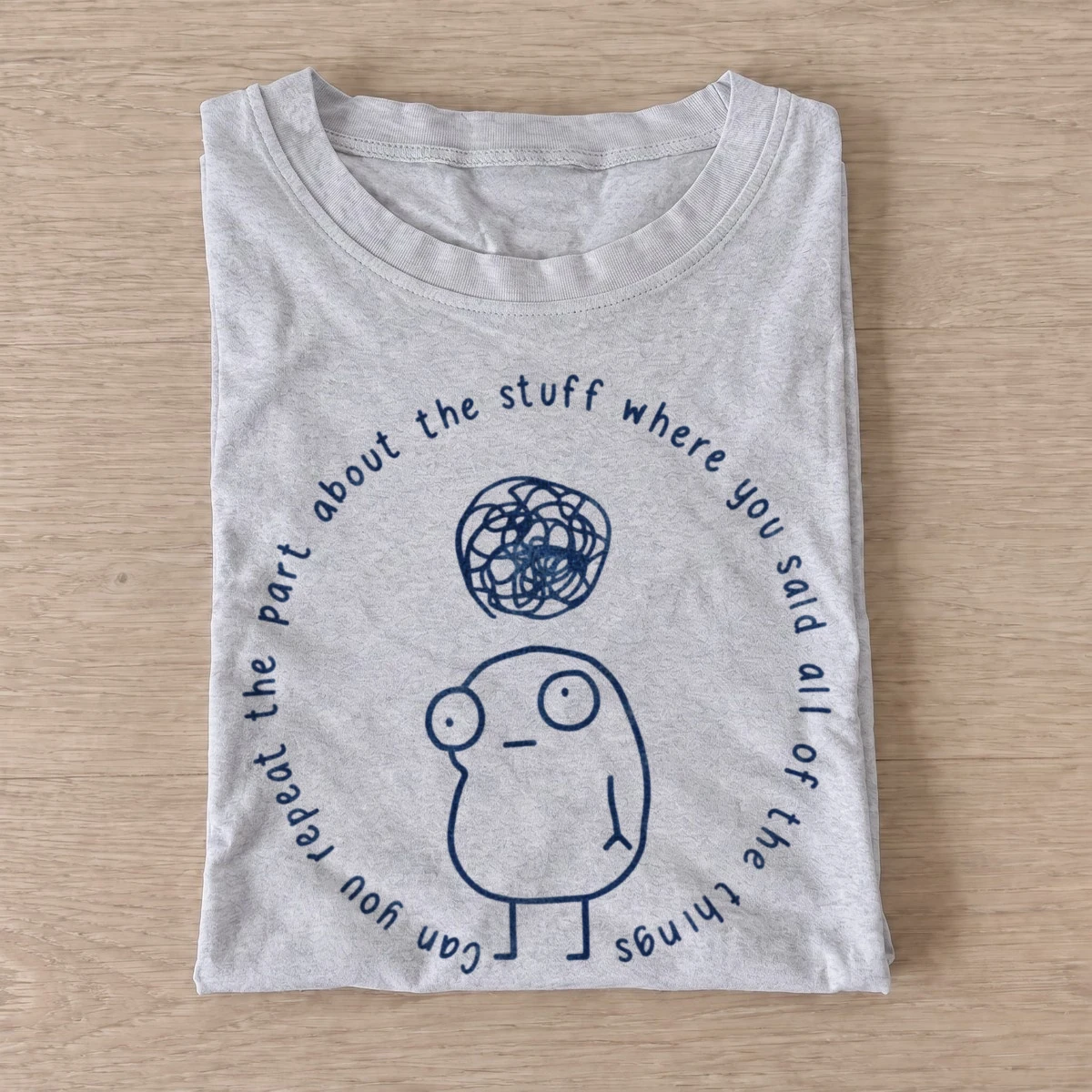 Can you repeat that frog t shirt gray20repeat that frog.webp