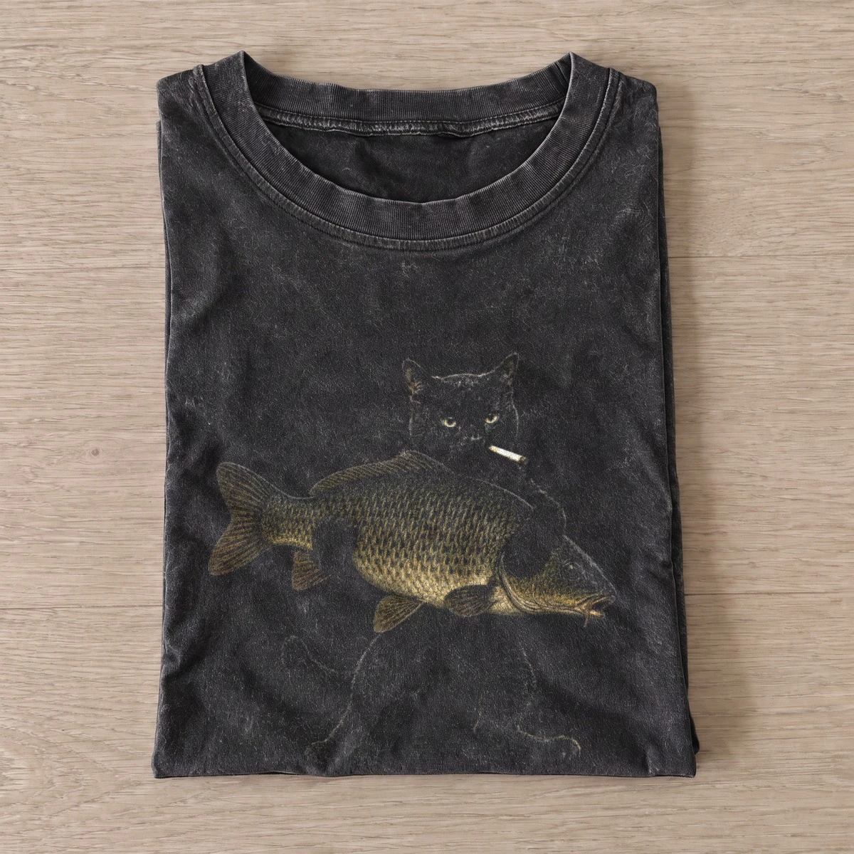 Carp Bandit Vintage Fishing T-Shirt — graphic design