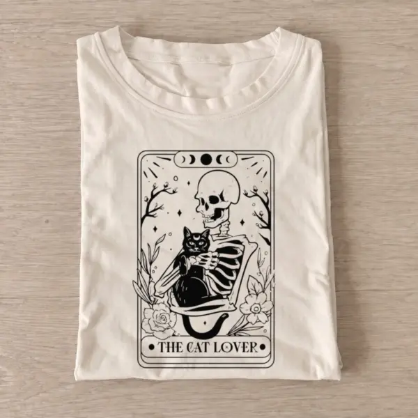 Cat lover tarot t shirt sand20cat lover tarot.webp