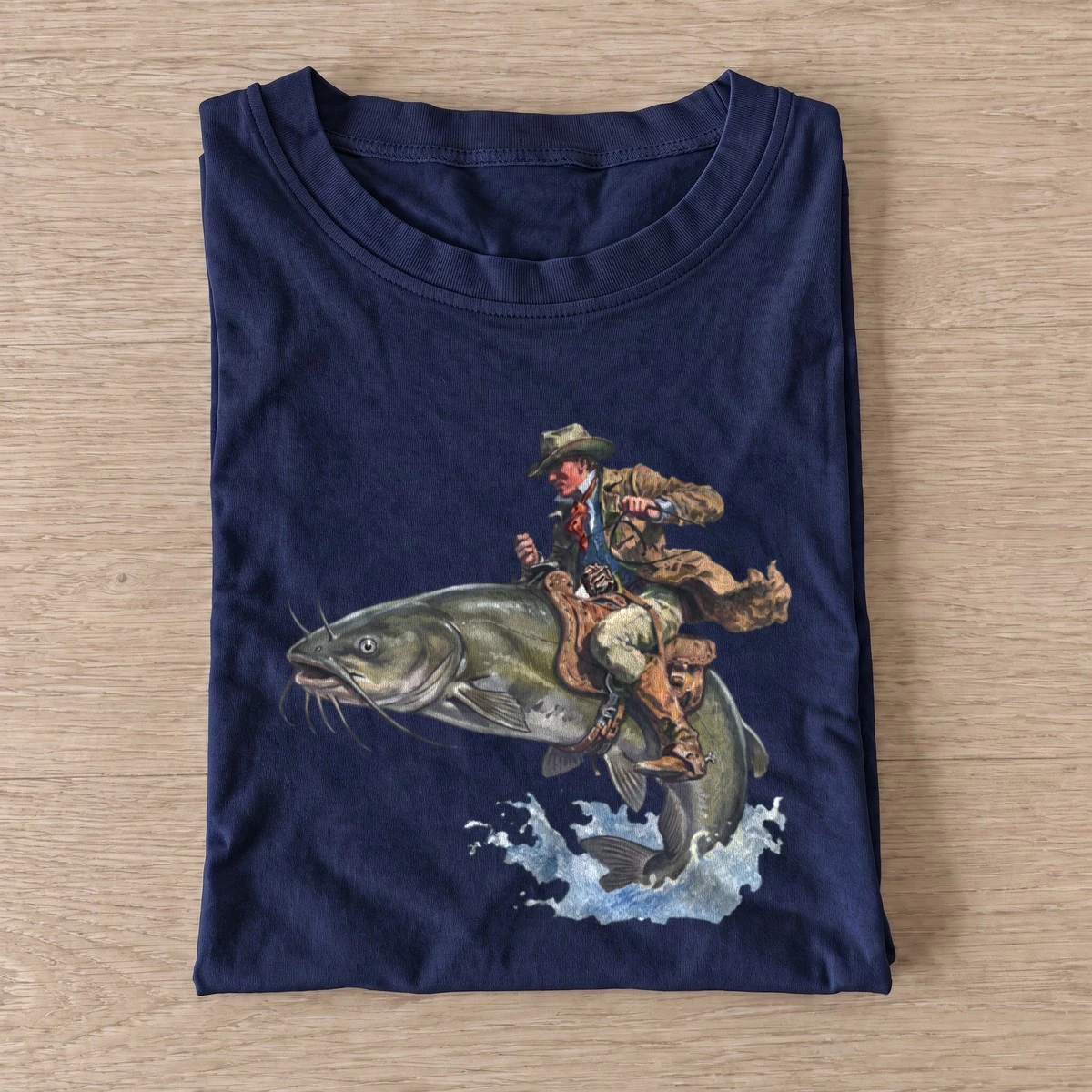 Catfish rider t shirt navy20catfish20rider.webp
