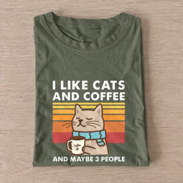 Cats and coffee t shirt olive20cats and coffee.webp