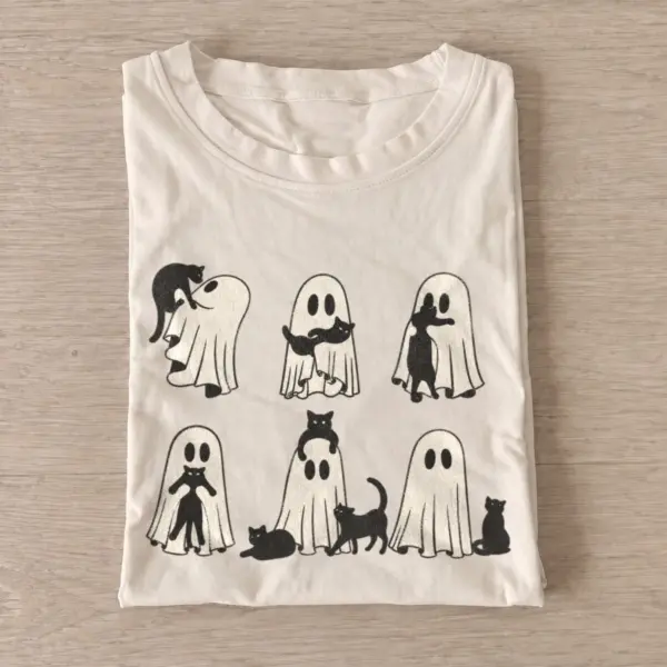 Cats and sheet ghosts t shirt sand20cats and sheet ghosts.webp