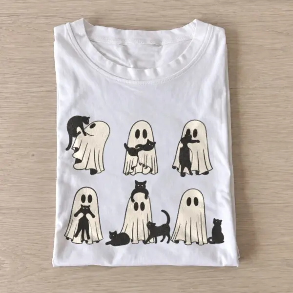 Cats and sheet ghosts t shirt white20cats and sheet ghosts.webp