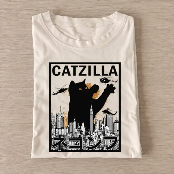Catzilla city rampage t shirt sand20catzilla city rampage.webp