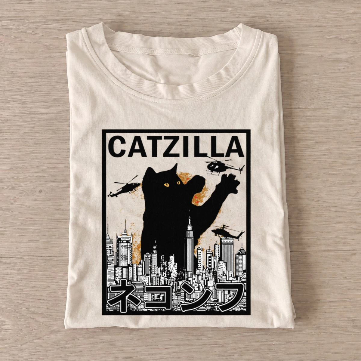 Catzilla city rampage t shirt sand20catzilla city rampage.webp