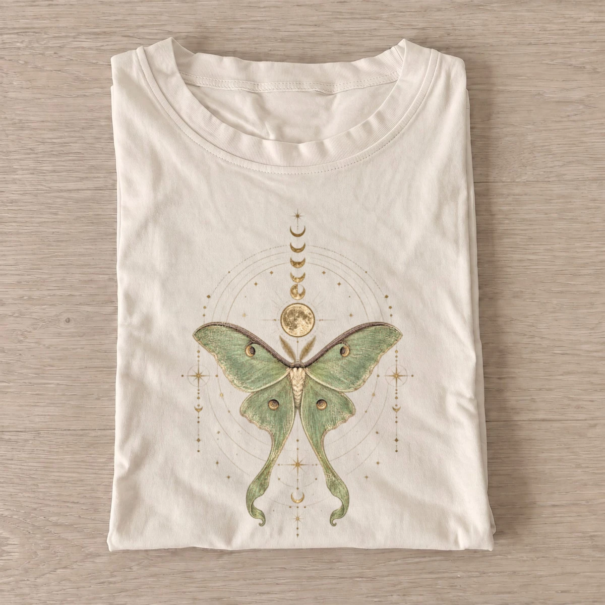 Celestial luna moth t shirt sand20celestial luna moth.webp