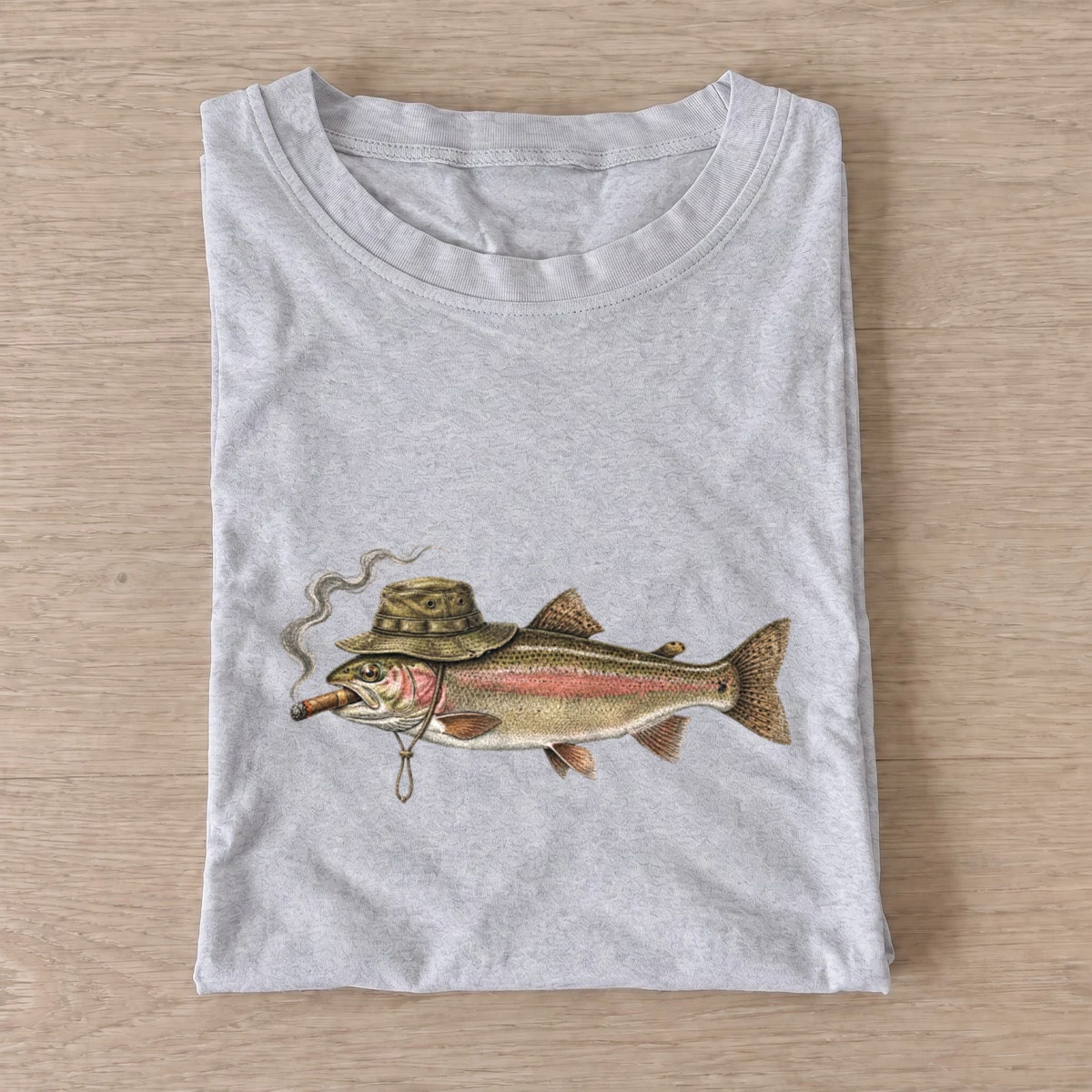 Cigar trout t shirt gray20cigar20trout.webp