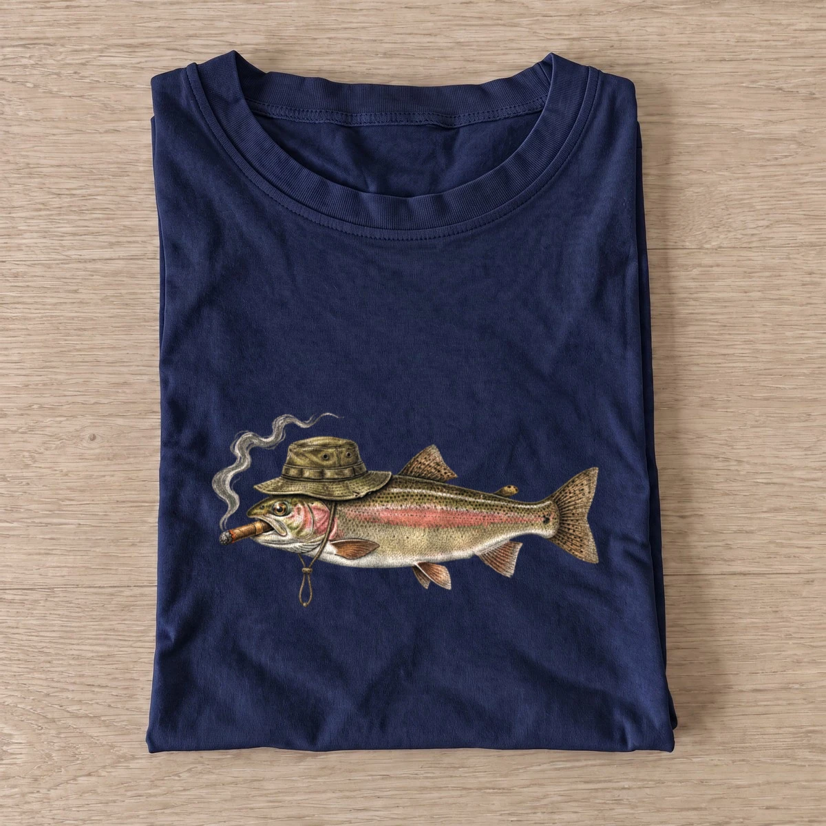 Cigar trout t shirt navy20cigar20trout.webp