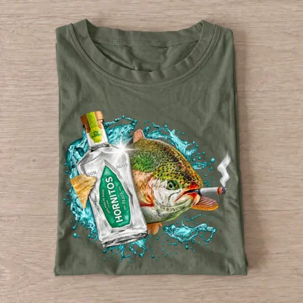 Cigar trout tequila t shirt olive20cigar trout tequila.webp
