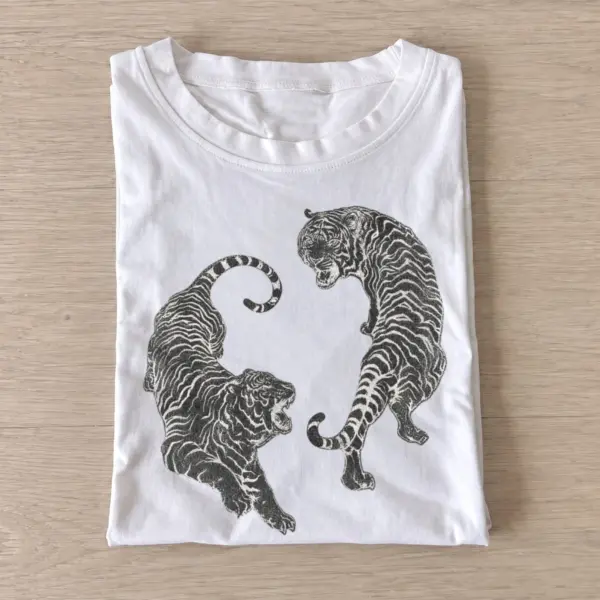 Circling ink tigers t shirt white20circling ink tigers.webp