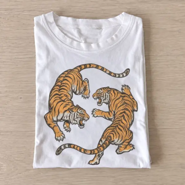 Circling tigers t shirt white20circling tigers.webp
