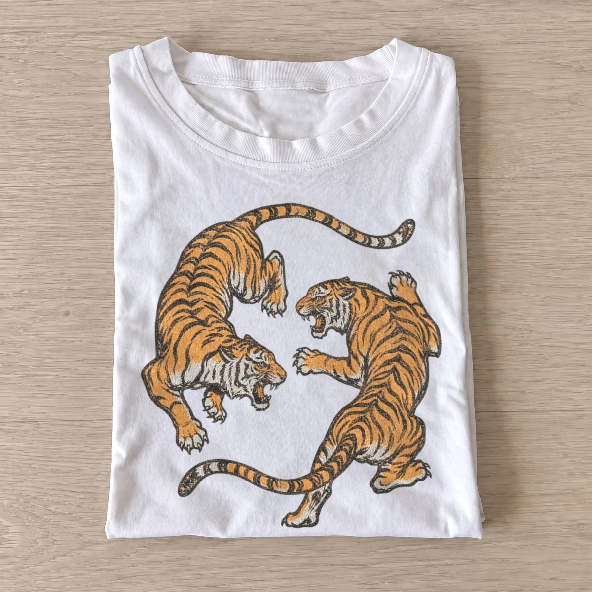 Circling tigers t shirt white20circling tigers.webp