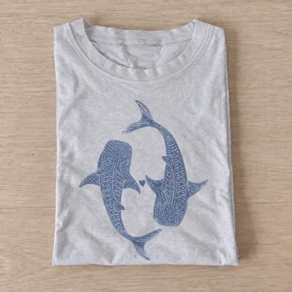 Circling whale sharks t shirt gray20circling whale sharks.webp