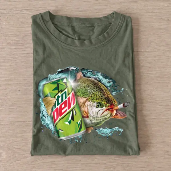 Citrus soda trout t shirt olive20citrus20soda20trout.webp