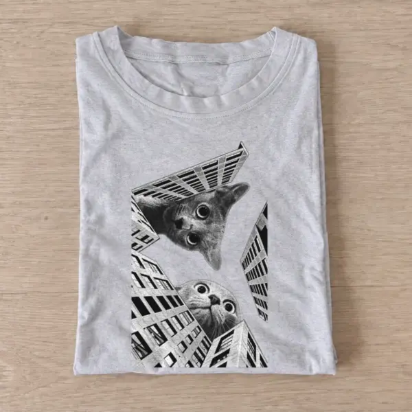 City cat watch t shirt gray20city cat watch.webp