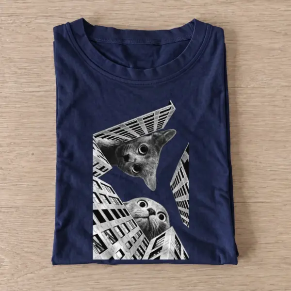 City cat watch t shirt navy20city cat watch.webp