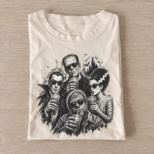 Classic monster drink party t shirt sand20monster drink party.webp