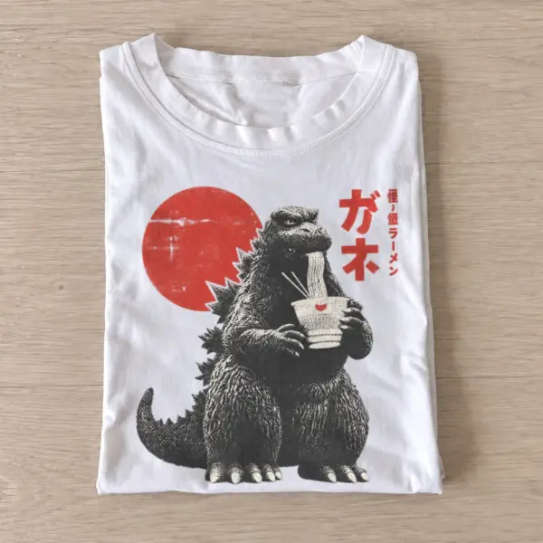 Coffee break monster ramen graphic t shirt white20coffee break monster.webp
