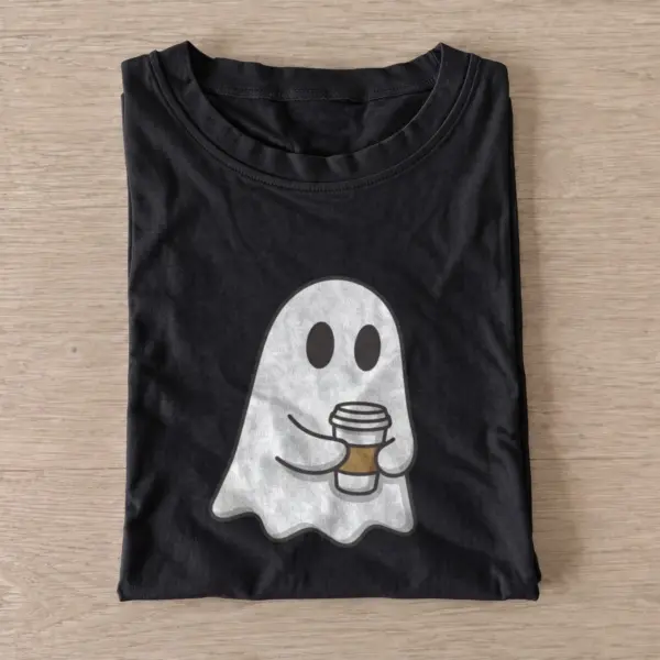 Coffee ghost t shirt black20coffee ghost.webp
