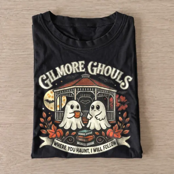 Coffee town ghouls graphic t shirt black20coffee town ghouls.webp