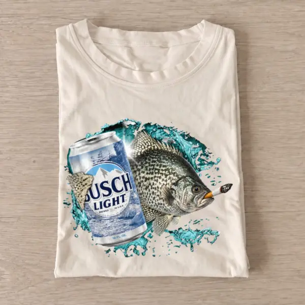 Cold beer crappie t shirt sand20cold20beer20crappie.webp