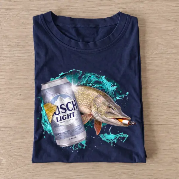 Cold beer pike t shirt navy20cold20beer20pike.webp