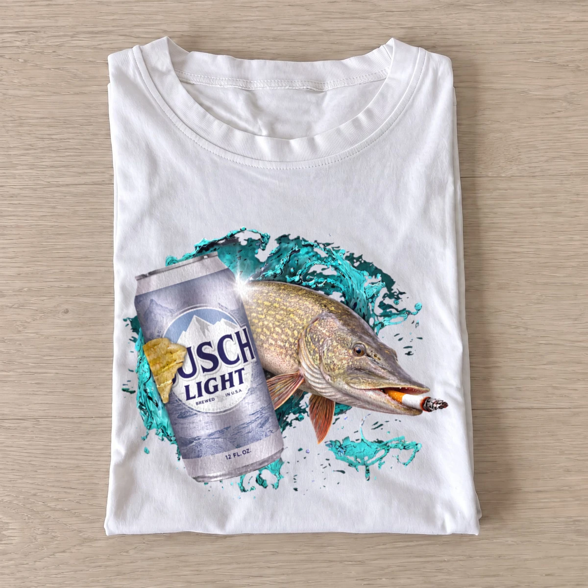 Cold beer pike t shirt white20cold20beer20pike.webp
