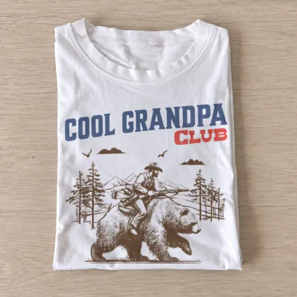 Cool grandpa club bear t shirt white20cool grandpa bear.webp